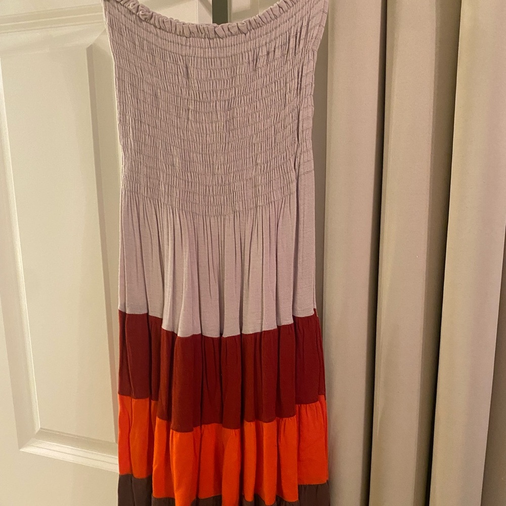 Strapless dress
